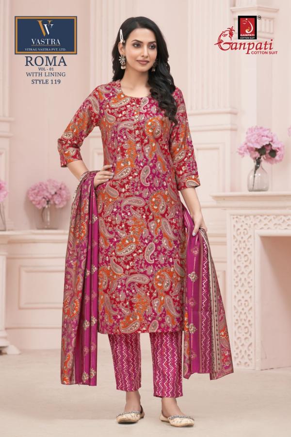 Ganpati Roma Vol-1 – Kurti Pant With Dupatta